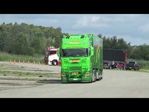 Indiana Jones Custom Show Truck arrives @truckstar