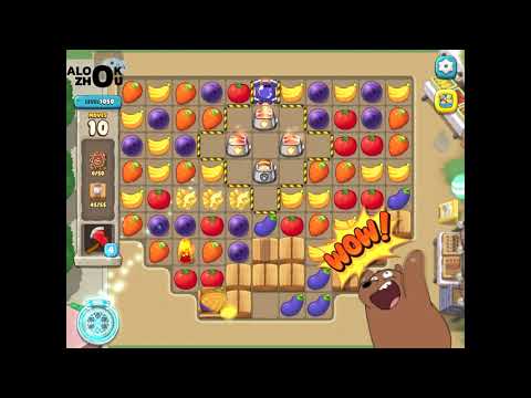 We Bare Bears Match 3 Repairs (Gameplay) : Level 1050