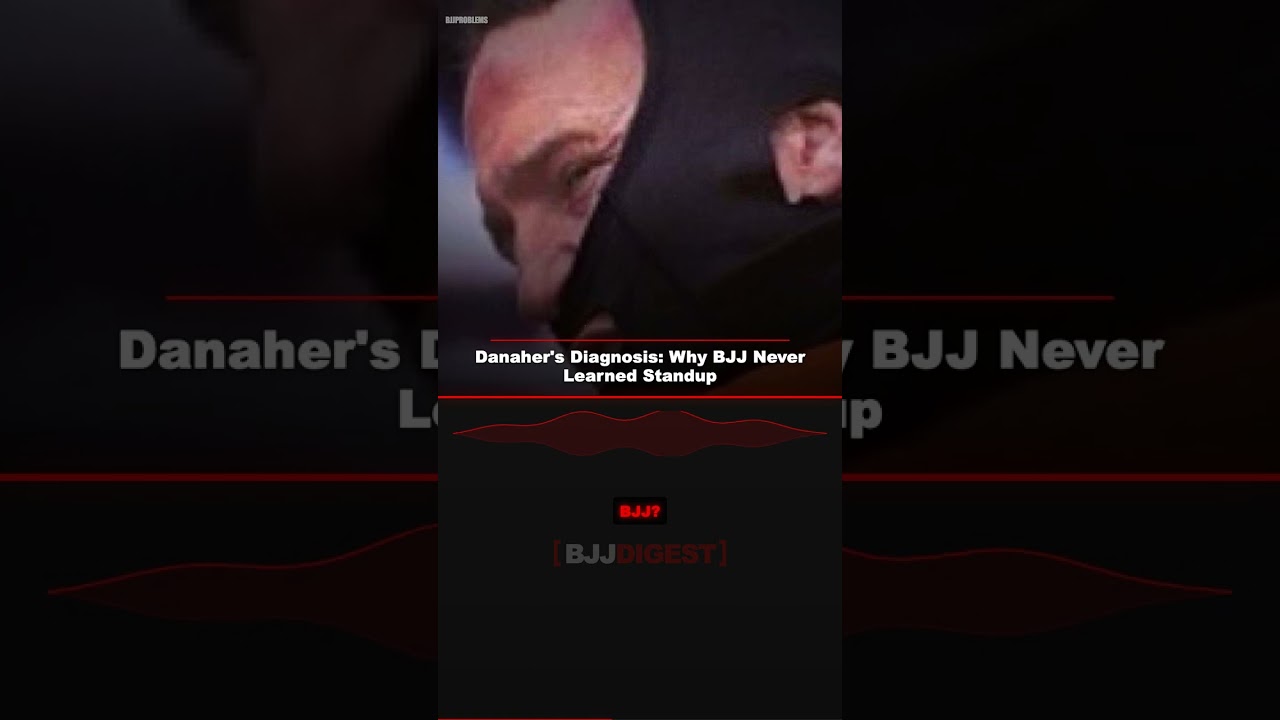 Danaher's Diagnosis: Why BJJ Never Learned Standup #Shorts