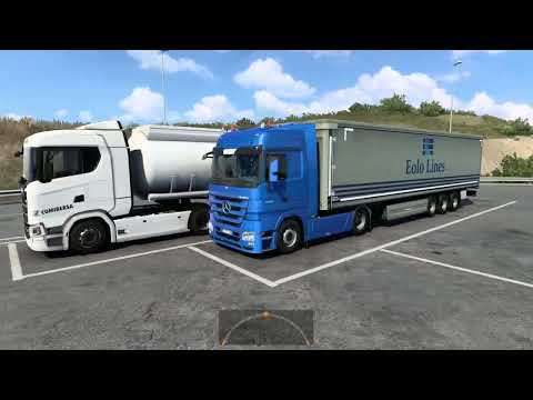 Mercedes Actros  Mp3 - Algeciras(E) to Ciudad Real(E) - Euro Truck Simulator 2