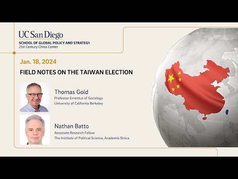 Field Notes on the Taiwan Election