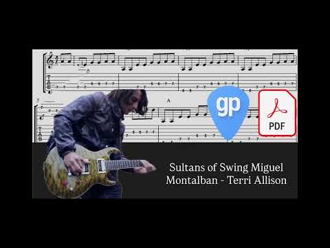 Sultans of Swing Miguel Montalban 24th January 2016 - Terri Allison PDF AND Guitar PRO Tabs [TABS]