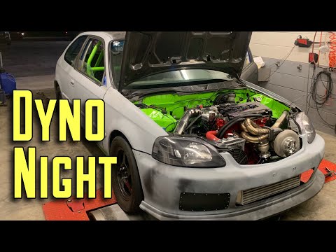 CSS LSVTEC 686HP Civic DYNO NIGHT