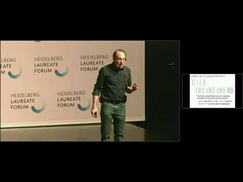 5th HLF – Lecture: Daniel Spielman