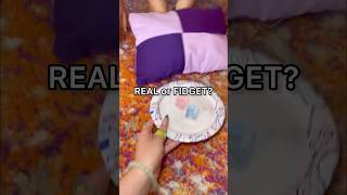 REAL or FIDGET?! *I pranked her* 😱😈🤫