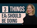 Tips for Executive Assistants | 3 Things Execs Are Doing That EAs Should Be Doing Too.
