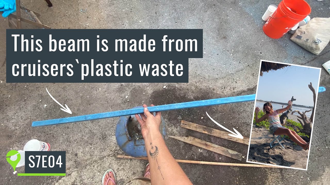 Why I recycle plastic trash whilst living on my sailboat in remote areas