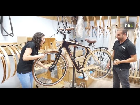 Movilidad sostenible con bicicletas de madera ecológica