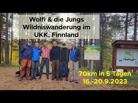 Meine 1. Wanderung im UKK, Finnland (Sept.2023) via Pirunportti und Paratiisikuru. Fantastisch!