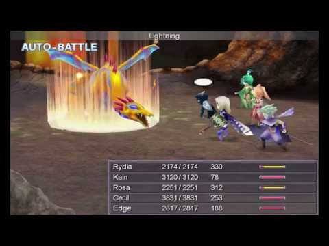 Final Fantasy 4 PC (Active Hard Mode) - Part 34: Advancing Wall of Doom!