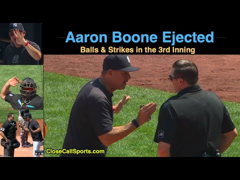 E120 - Aaron Boone Ejected on Strike Call to Ryan McMahon by Derek Thomas Early in The Bronx