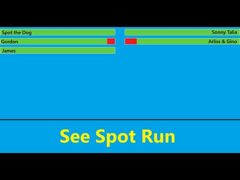See Spot Run (2001) Final Battle with healthbars (International Dog Day Special)