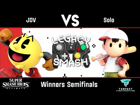 JDV (Pac-Man) VS Solo (Ness) - Winners Semifinals - Legacy Smash #20