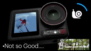 DJI Action 5 Pro Super Slow Motion, not that great. #dji #djiaction5