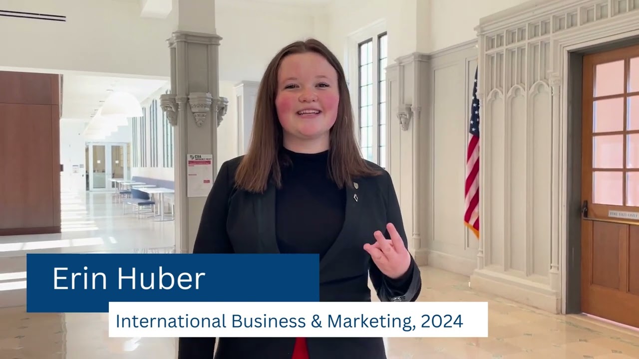 Thumbnail for video Erin Huber | Why Catholic? '23 | The Busch School of Business