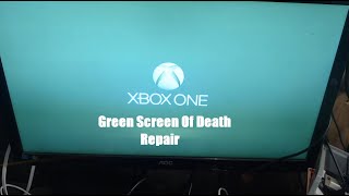 Xbox One S Green Screen Of Death Repair - Faulty Hard Drive Diagnosis And Replacement
