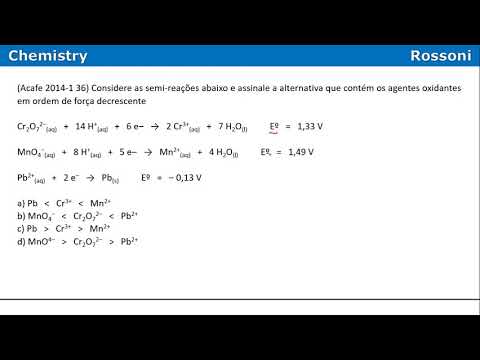 Acafe 2014-1 Medicina Q36 - Agente oxidante