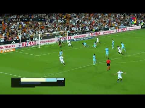 Golazo de Rodrigo Valencia 1 AT.Madrid 1
