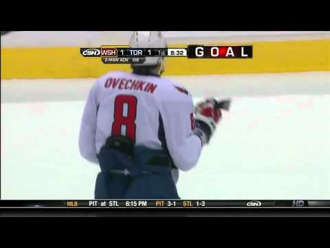 Alex Ovechkin scores 300th career goal 4/5/11