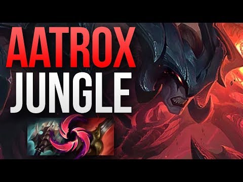 NEW AATROX REWORK JUNGLE IS AMAZING! | CHALLENGER AATROX JUNGLE GAMEPLAY | Patch 8.13 S8