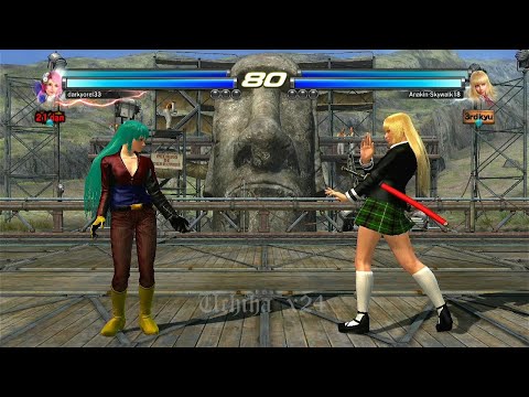 71_1 D Alisa y Lars (darkyorel33) VS Lili y Alisa ( Uchiha x24 ) - Tekken Tag 2 Online PS3 FT5 01
