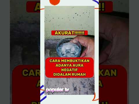 MITOS ATAU FAKTA ? cara mengetahui aura negatif didalam rumah #shorts #edukasi