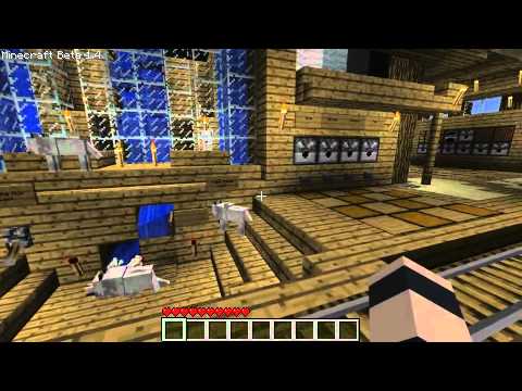 Let's Play Minecraft - Episode 48: Wolves! in Beta 1.4