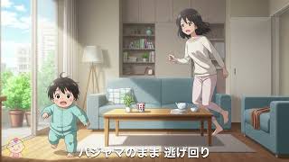 登園拒否する幼児の歌【育児あるあるソング】