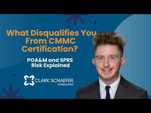 What Disqualifies You From CMMC Certification?