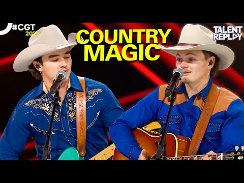 COUNTRY SINGERS The Martin Boys WOW Judges on CGT | CGT 2025