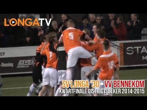 Samenvatting Longa'30 - VV Bennekom (Kwartfinale Districtsbeker)
