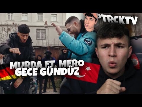 😱DIE BEIDEN AUF DRILL?!...Reaktion : Murda - Gece Gündüz ft. MERO (prod. Spanker) | PtrckTV