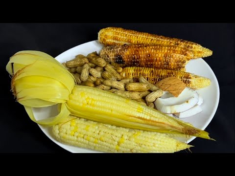 Maïs frais grillé et Maïs frais bouilli 😋