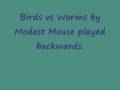 Worms vs. Birds by Modest Mouse played backwards