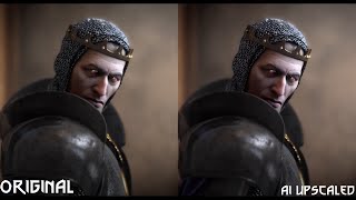The Witcher Enhanced Edition Cinematic Ending - Outro 4K Beta Comparsion