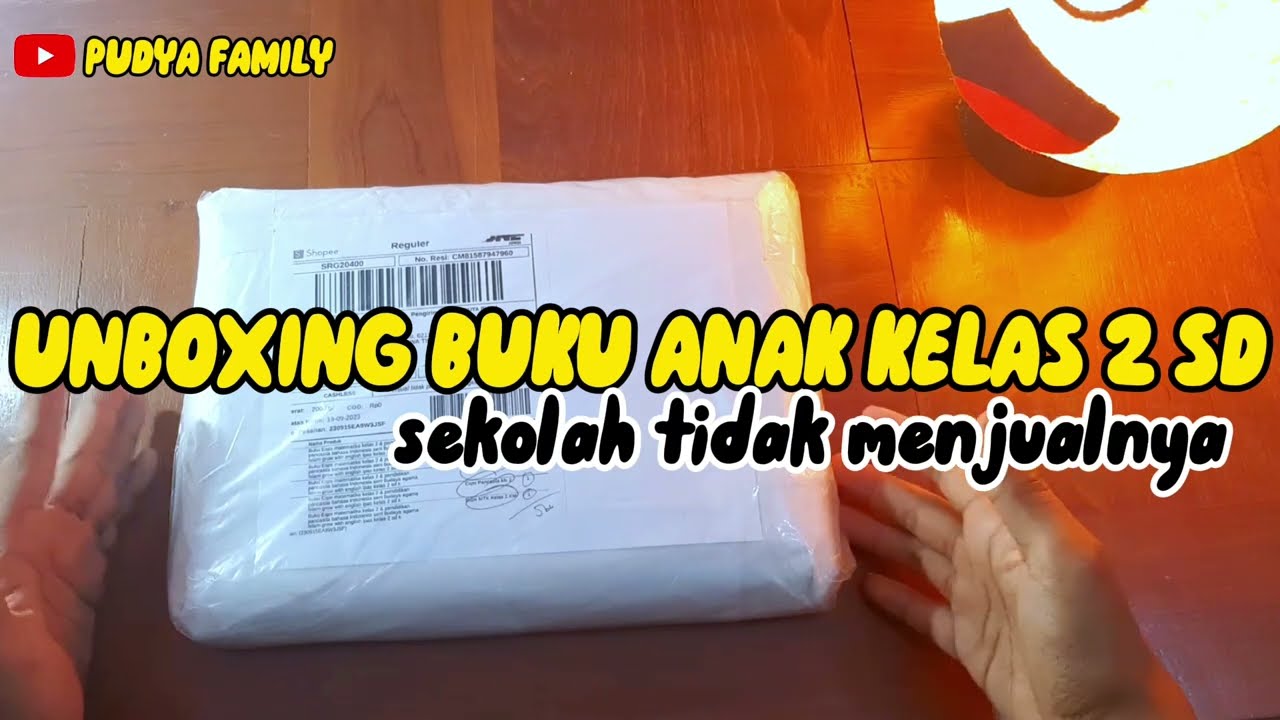 unboxing buku anak kelas 2 SD