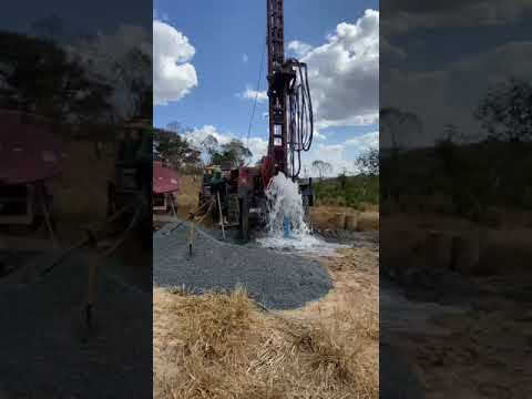 Perfuração poço artesanato água boa Colinas Maranhão Brasil 🇧🇷