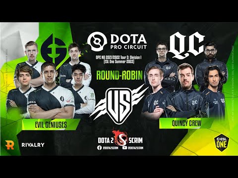 Evil Geniuses vs Quincy Crew - DPC NA 2021/22 Tour 3: Division I - Round-Robin - BO3