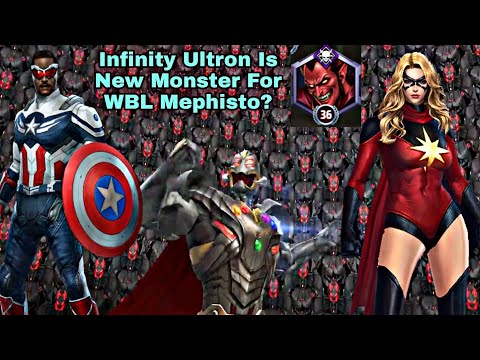 Infinity Ultron Monster For Mephisto? Infinity Ultron VS Moonstone VS Falcon - Marvel Future Fight