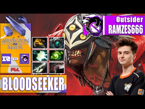 RNG vs OUTSIDERS | RAMZES666 BLOODSEEKER CARRY IS CRAZY | PGL ARLINGTON MAJOR 2022 Dota 2 Highlights