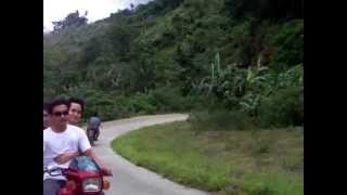 preview picture of video 'Ilocos (Philippines) - Back of Motorcycle From Lovers Peak (Video 21)'