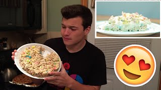 Lucky Charms Ice Cream Cake Review- Buzzfeed Test #2