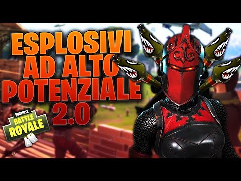 DUO VS SQUAD NELLA MODALITÀ "ESPLOSIVI AD ALTO POTENZIALE 2.0" QUADRUPLO LANCIARAZZI! - FORTNITE