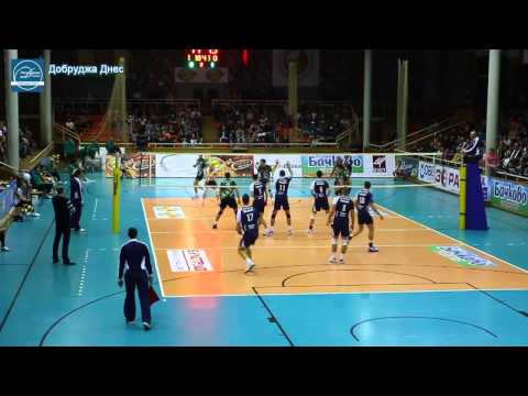 Гледайте кадри от волейболния мач между "Добруджа07" и "Марек" (Дупница)