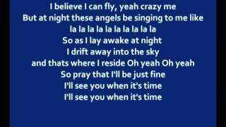 BoB - Can I Fly (lyrics)