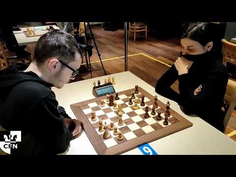 A. Ulikhanyan (1976) vs WGM E. Mirzoeva (2204). Chess Fight Night. CFN. Blitz
