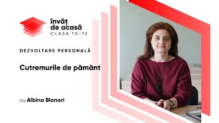 "Cutremurile de pământ"