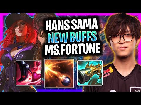HANS SAMA TRIES MISS FORTUNE WITH NEW BUFFS! | G2 Hans Sama Plays Miss Fortune ADC vs Kalista!