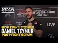 UFC Stockholm: Emotional David Teymur Talks Highs, Lows of Fight Game - MMA Fighting