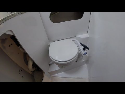 Jabsco Toilet Installation & New Supply Discharge Lines SV Windy Daze Sailboat Remodel Restoration